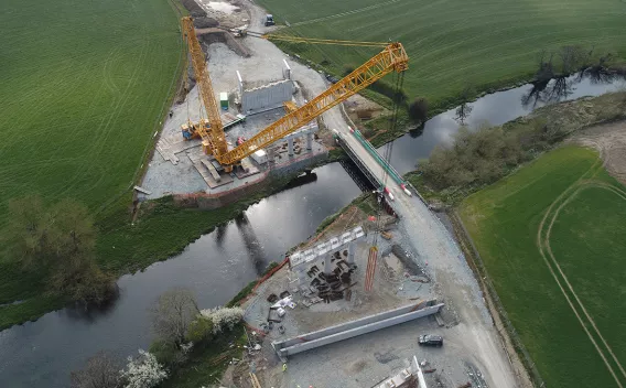 Elargissement autoroute M7