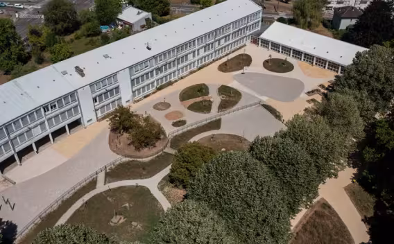 chantier urbalith école Brossolette Besançon