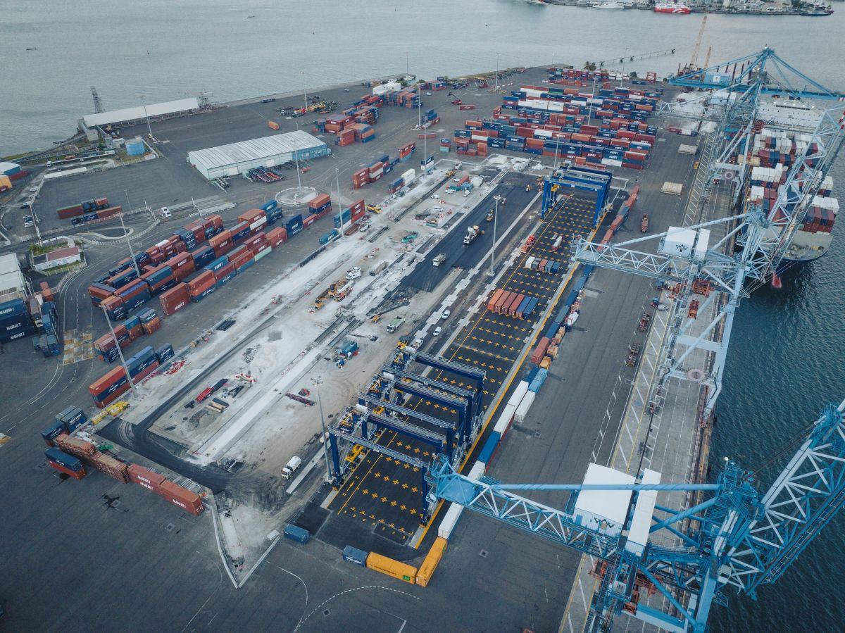 Modernisation du terminal de CMA-CGM du port du Jarry en Guadeloupe