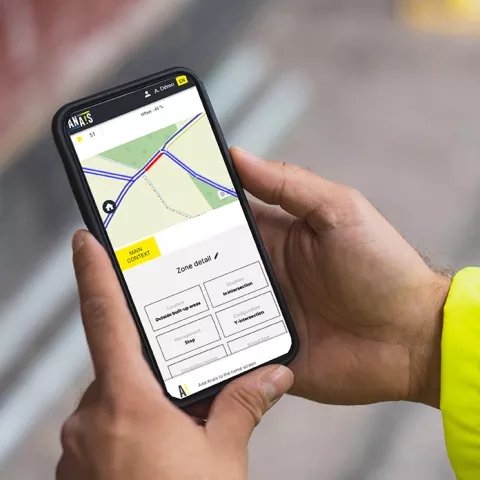 Illustration of Colas déploie pour la première fois le service numérique ANAIS au Royaume-Uni
