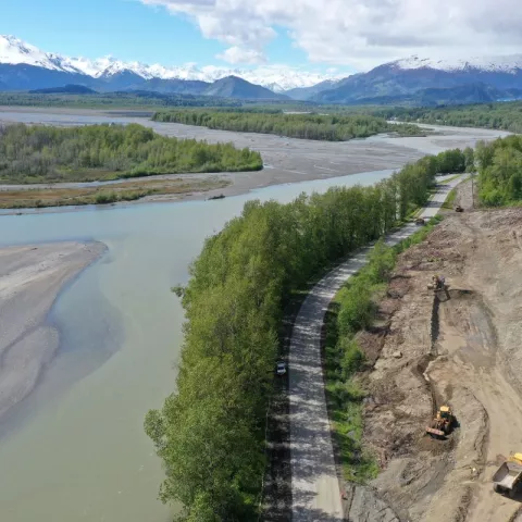 Illustration of Colas remporte un contrat pour la rénovation d’une route en Alaska