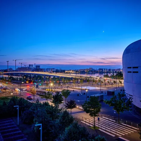 Illustration of Revêtement du Pont Simone-Veil à Bordeaux