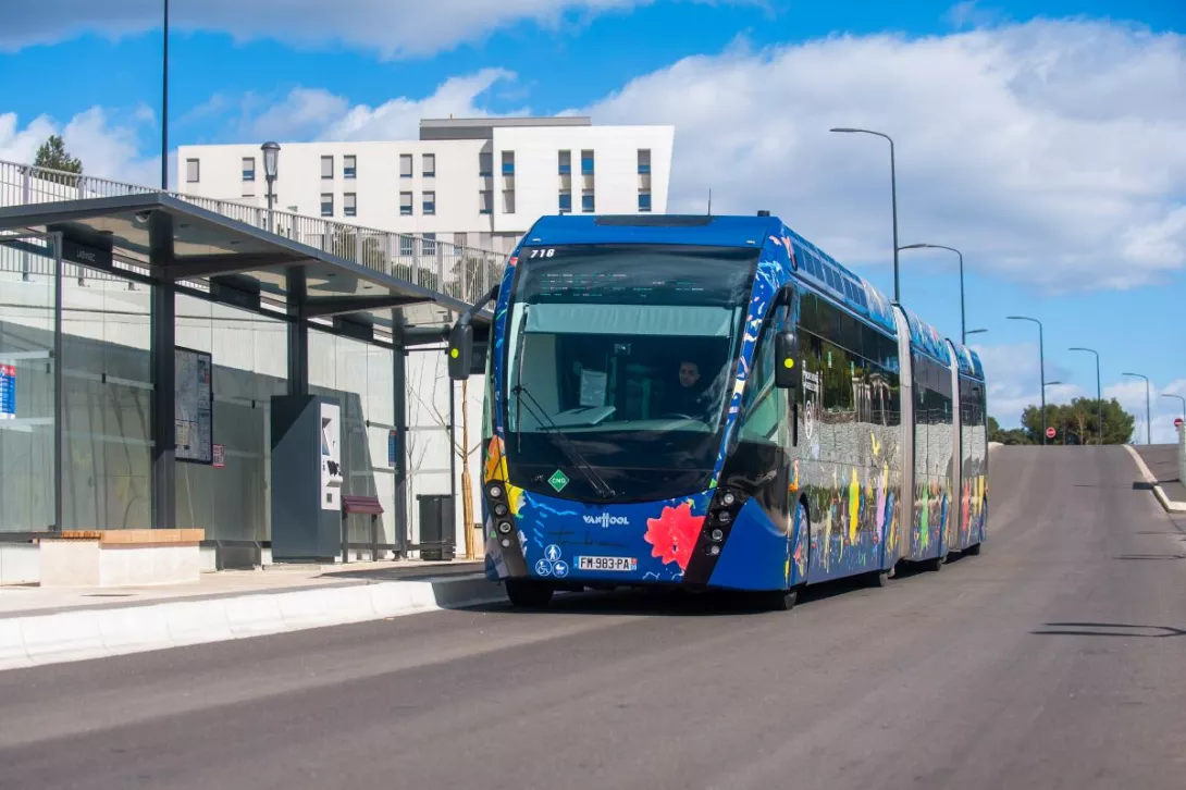 Illustration of Colas secures the contract for the Bus Rapid Transit system of the Metropolis of Lyon
