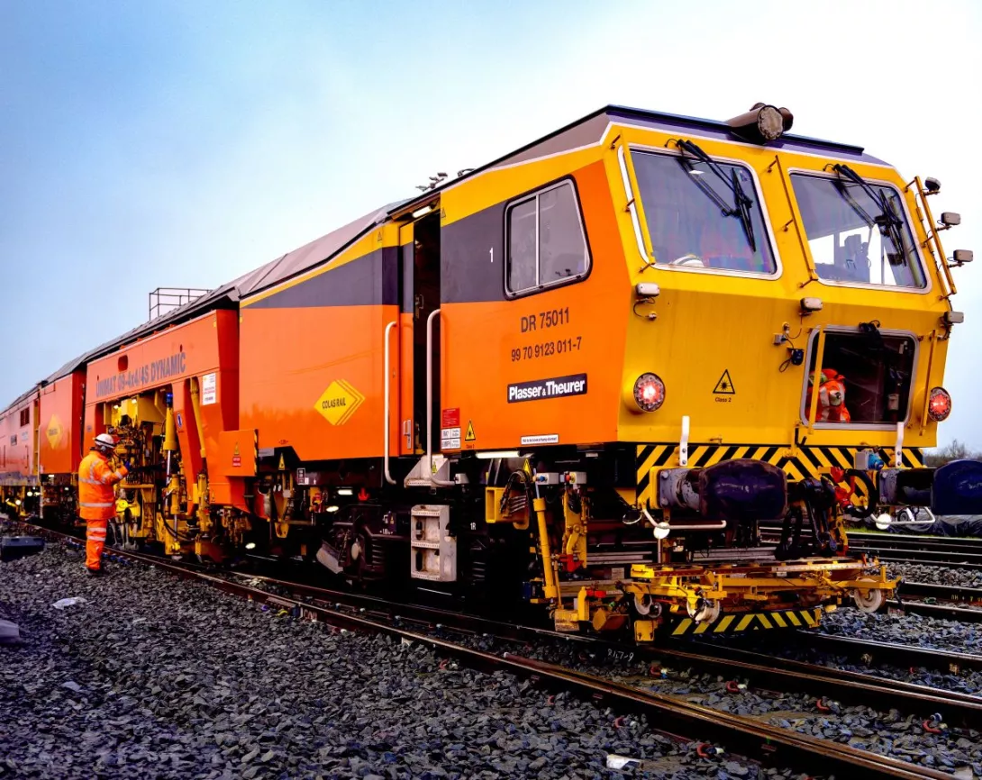 Illustration of Colas has secured a 380 million Euros contract to operate and maintain the On-Track Machines in Britain 