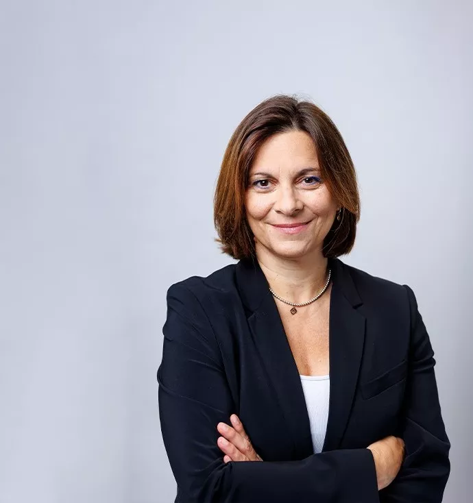 Illustration of Appointment of Sandra Chabrier-Breil Martin, new Director of Strategic Development and Projects for the Colas Group