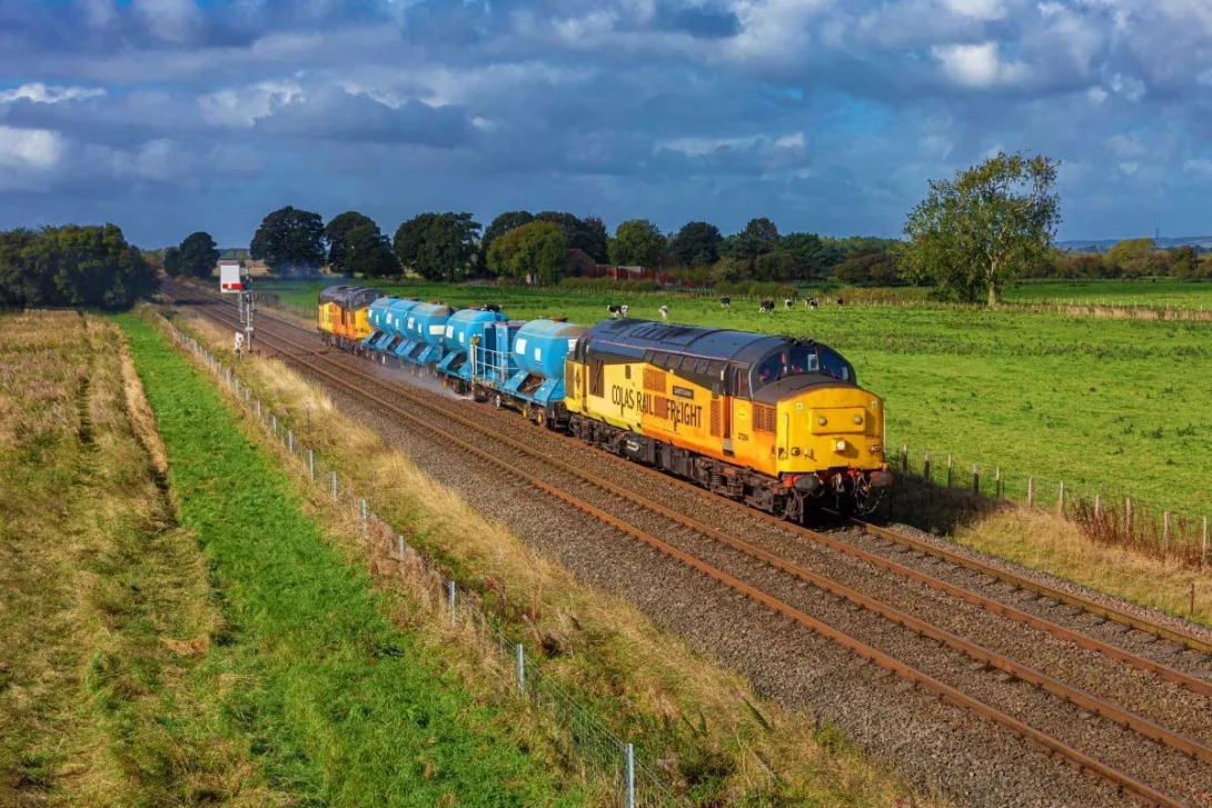 Illustration of Colas has secured a Rail Head Treatment Trains contract in the UK